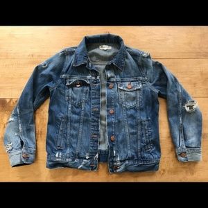 Madewell Distressed Denim Jacket